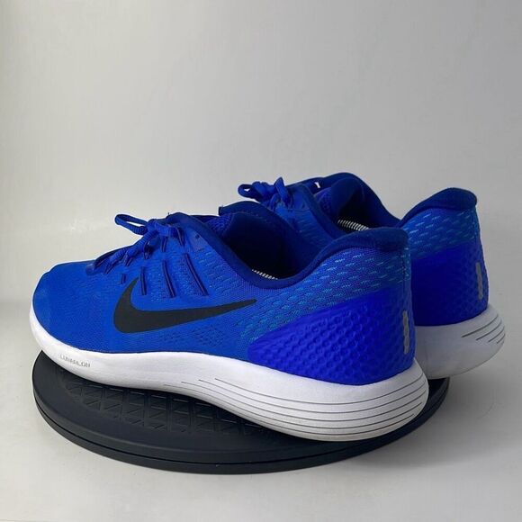 Nike Lunarglide 8 Blue Athletic Running Shoes AA8676-400 Men’s Size 14 - Picture 7 of 11